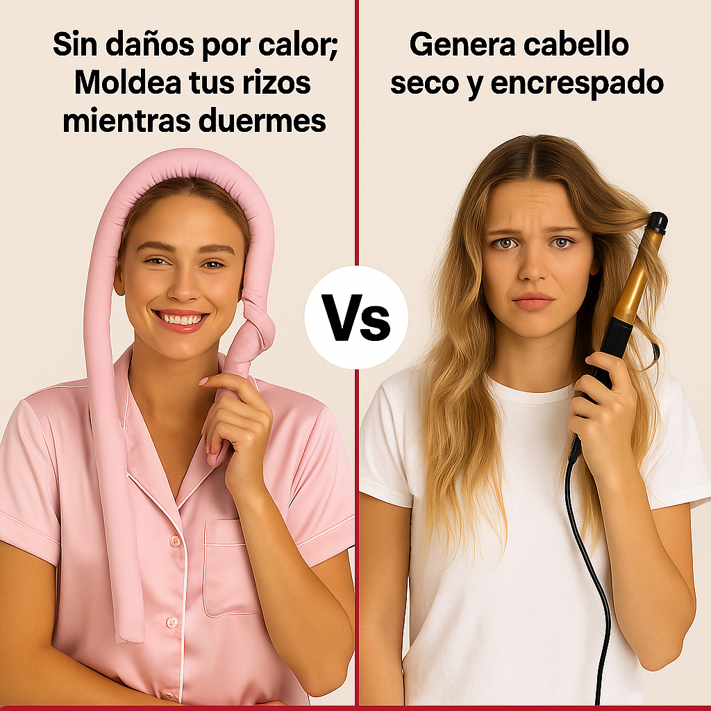 "Effortless Curls™ – ¡Rizos sin calor mientras duermes!"™ viral en TikTok (2025)