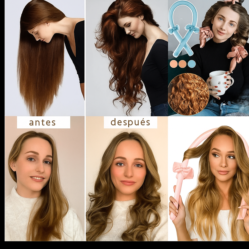 "Effortless Curls™ – ¡Rizos sin calor mientras duermes!"™ viral en TikTok (2025)
